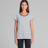 4023-WO'S LOOP STRIPE TEE