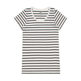 4023-WO'S LOOP STRIPE TEE