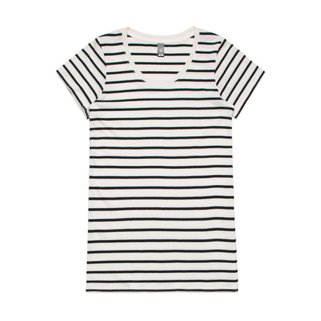 4023-WO'S LOOP STRIPE TEE