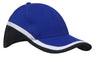 4026-Brushed Heavy Cotton Tri-Coloured Cap