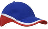 4026-Brushed Heavy Cotton Tri-Coloured Cap