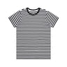 4037 - Wo's Maple Stripe Tee