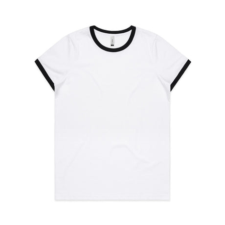 4053 - Wo's Maple Ringer Tee