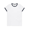 4053 - Wo's Maple Ringer Tee