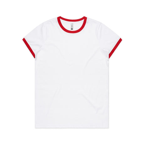 4053 - Wo's Maple Ringer Tee