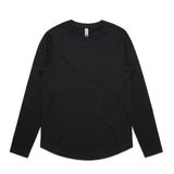 4055S-WO'S CURVE L/S TEE