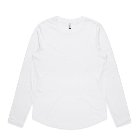 4055S-WO'S CURVE L/S TEE