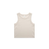 4064G - Wo's Organic Rib Crop Tank