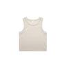 4064G - Wo's Organic Rib Crop Tank