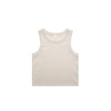 4064G - Wo's Organic Rib Crop Tank
