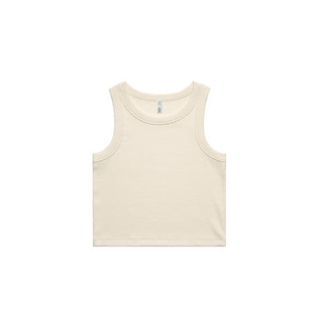 4064G-WO'S ORGANIC RIB CROP TANK