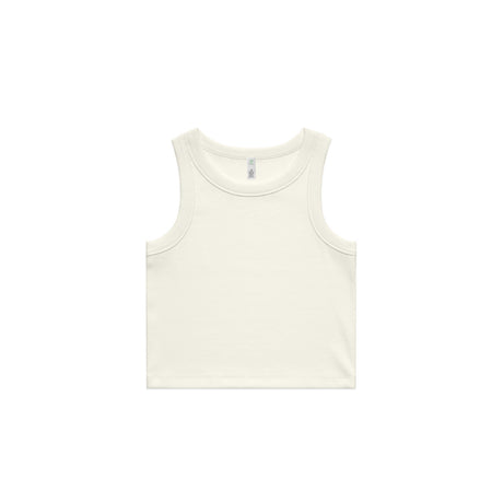 4064G - Wo's Organic Rib Crop Tank
