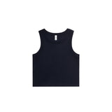 4064G - Wo's Organic Rib Crop Tank
