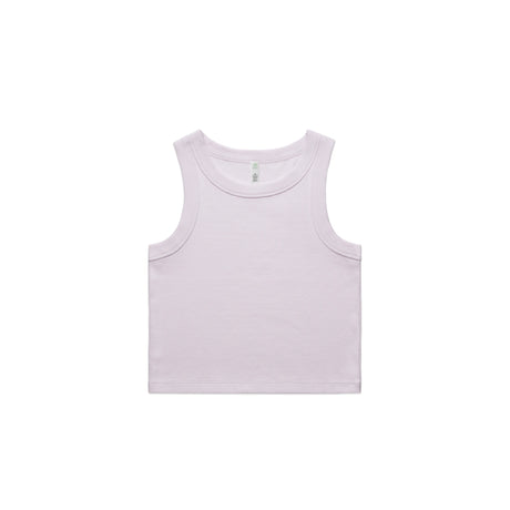 4064G-WO'S ORGANIC RIB CROP TANK