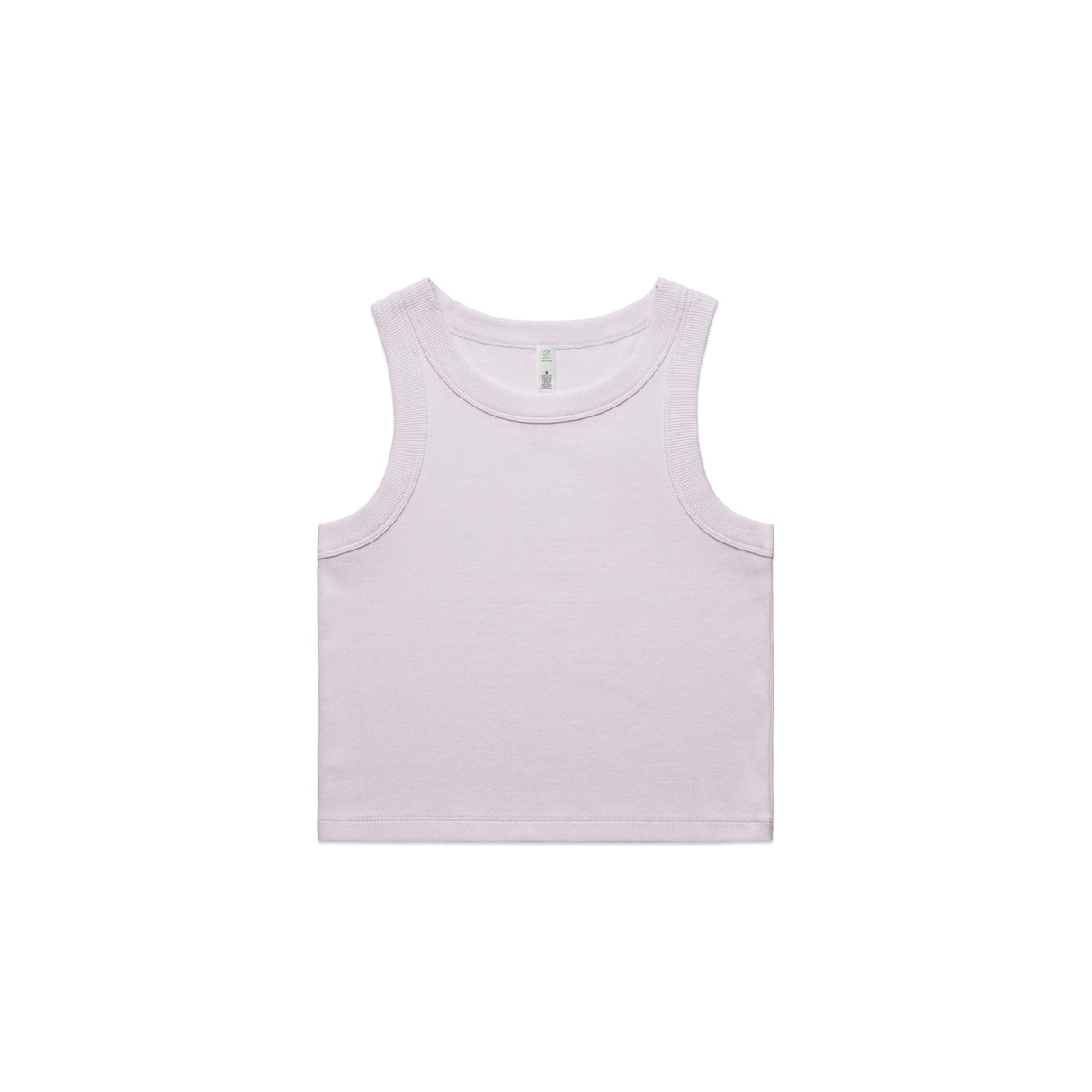 4064G - Wo's Organic Rib Crop Tank