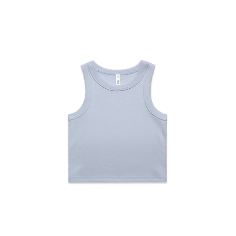 4064G-WO'S ORGANIC RIB CROP TANK