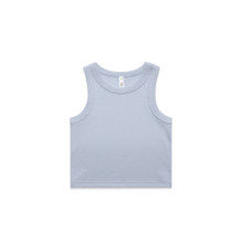4064G - Wo's Organic Rib Crop Tank