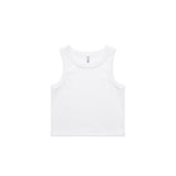 4064G - Wo's Organic Rib Crop Tank