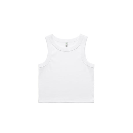 4064G - Wo's Organic Rib Crop Tank