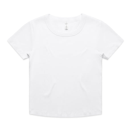 4074 - Wo's Organic Rib Baby Tee
