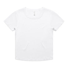 4074 - Wo's Organic Rib Baby Tee