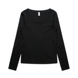 4075 - Wo's Organic Rib L/S Tee