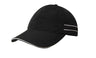 4077-Microfibre Sports Cap with Piping and Sandwich