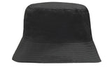 4107-Breathable Poly Twill Bucket Hat