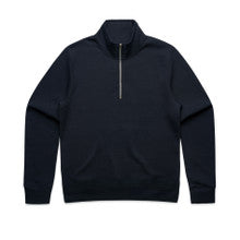 4125 - Wo's Stencil Half Zip Crew