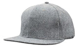4135-Grey Marle Flannel with Snap Back Pro Styling