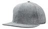 4135-Grey Marle Flannel with Snap Back Pro Styling