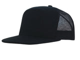 4154-Premium American Twill A Frame Cap with Mesh Back