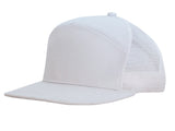 4154-Premium American Twill A Frame Cap with Mesh Back