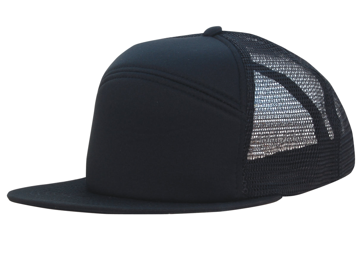 4159-Foam Front A Frame Cap with Mesh Back