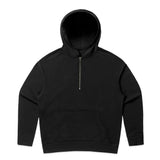 4164-WO'S RELAX HALF ZIP HOOD