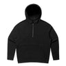 4164-WO'S RELAX HALF ZIP HOOD