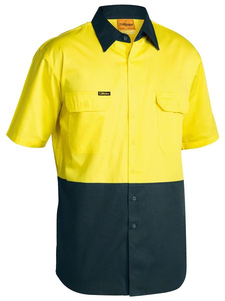 Hi Vis Cool Lightweight Drill Shirt