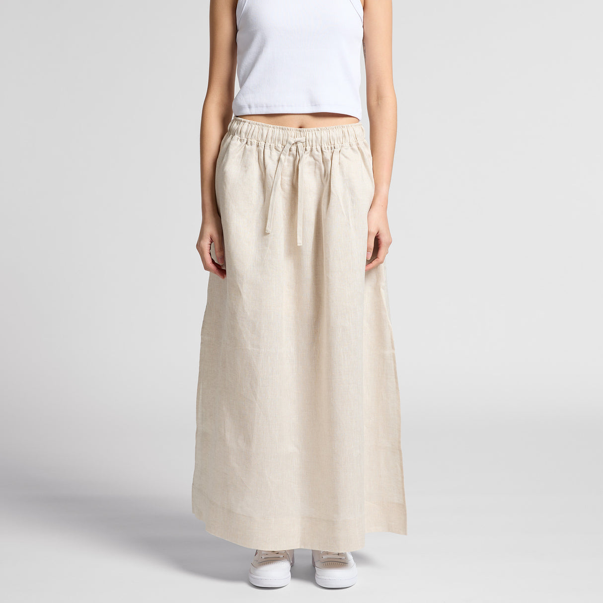 4428-WO'S LINEN SKIRT