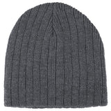 4455-Heather Cable Knit Beanie