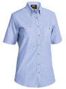 WOMEN’S SHORT SLEEVE CHAMBRAY SHIRT