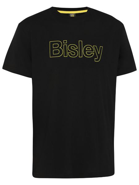 BISLEY COTTON OUTLINE LOGO TEE