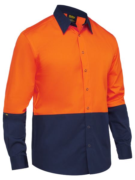 TWO TONE HI VIS SHIRT LONG SLEEVE