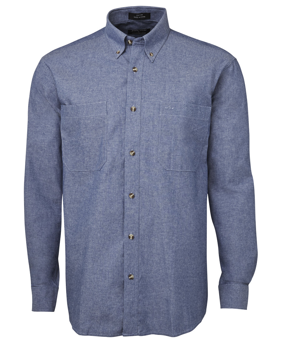 4CUL-Jb'S L/S Chambray Shirt