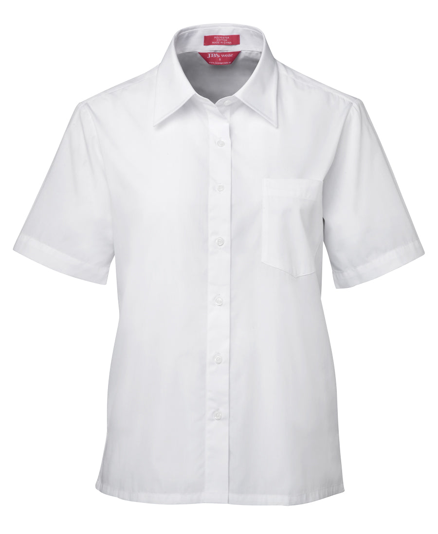 4LSWS-Jb'S Ladies S/S Original Poplin Shirt