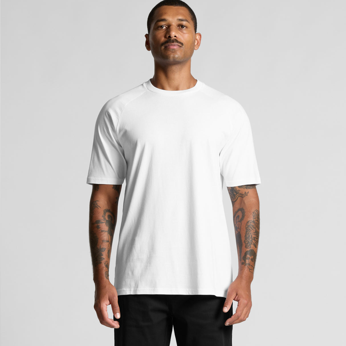 5001R-MENS STAPLE RAGLAN TEE