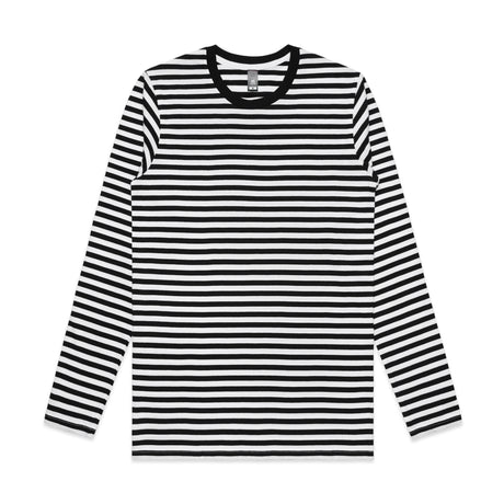 5031S-MENS MATCH STRIPE L/S TEE