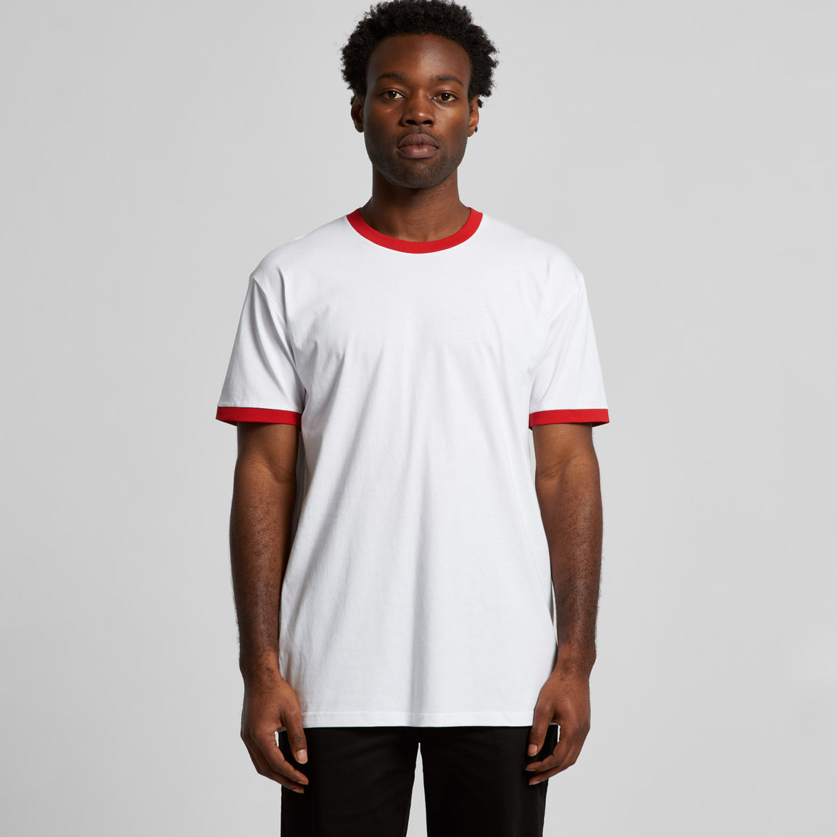 5053-MENS STAPLE RINGER TEE