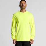 5054F-MENS BLOCK SAFETY L/S TEE