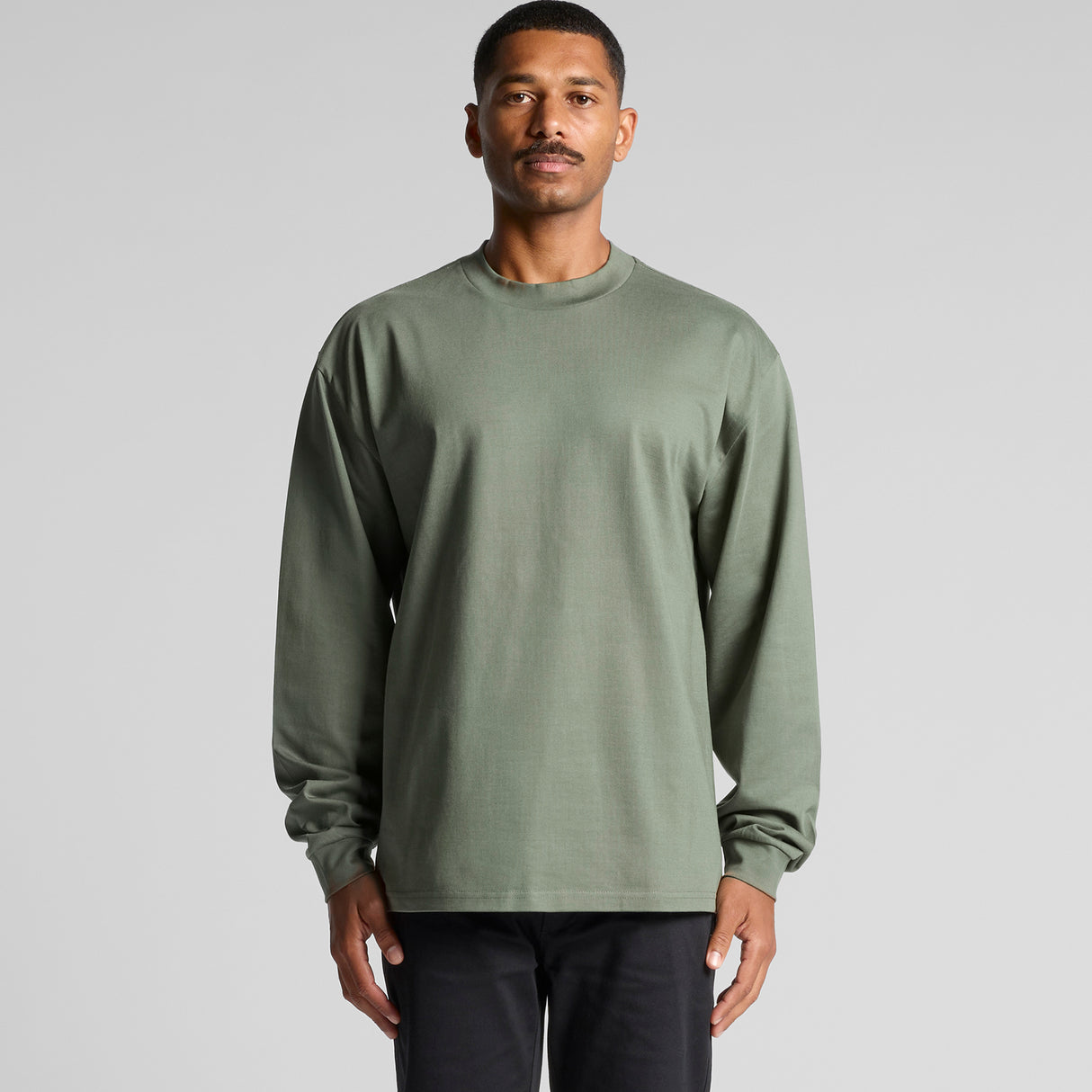 5081-MENS HEAVY L/S TEE