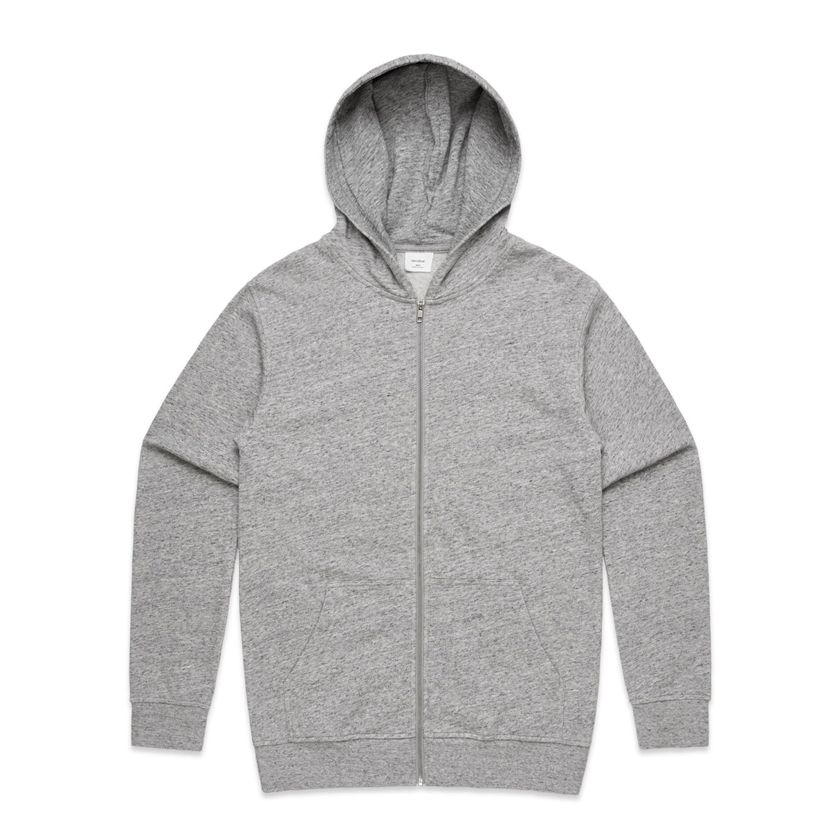 5124-MENS FLECK ZIP HOOD